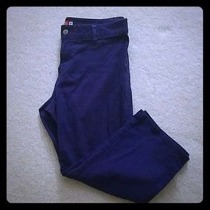 DICKIES PURPLE CAPRIS